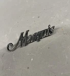 1973-1978 Mercury Marquis Dash Emblem Nameplate Script Trim Molding Badge Oem. Fixed Price $74.22.