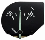 1960 Corvette Gauge-battery-ammeter-with White FACE-60 (#E11566)*. Fixed Price $99.95.