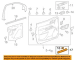 Gm Oem 11-22 Canyon Front Door Interior Trim-trim Molding 84041571. Fixed Price $91.21.