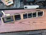 Lincoln Mark Vii Blass 87 88 89 Dash Cluster Bezel Panel W/ Vents. Fixed Price $66.18.