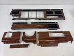 1981-1989 Lincoln Town Car Instrument Dash Cluster Bezel Trim Set Oem Wood Grain. Fixed Price $199.99.