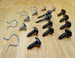 Glove Box/hinge Parts & 4 Clips! Ford Mustang Torino F100 Bronco Mercury Etc. Fixed Price $29.00.