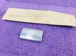 1955 Ford Thunderbird Convertible Nos Windshield Outer Molding Joint Cover. Fixed Price $79.00.