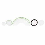 New Instrument Lens Set Trim Parts Fits 1958 Chevrolet Corvette 5142. Fixed Price $247.36.