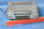 Vtg 1962-63 Mercury Meteor Ford Push Button Am Radio Dial Knob Bezel Dash Trim. Fixed Price $106.25.