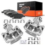 Brake Calipers & Ceramic Pads For Chevrolet Hhr Cobalt Pontiac Saturn Rear. Fixed Price $131.99.