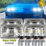 4PCS 4X6" Led Headlights For Oldsmobile Cutlass Supreme 1980 1981 1982 1983-1988. Fixed Price $69.59.