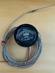Isspro 3 Inch Chrome Electric Pyrometer Gauge 0-1800 Degree. Fixed Price $50.00.
