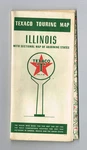 Vintage 1941 Texaco Illinois Road Map. Fixed Price $17.99.