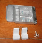 Amt 1966 Ford Falcon Used Interior Dash & Nos Stock Seats Parts Lot. Fixed Price $25.00.