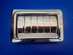1968-1972 Gm Cars Rear Ash Tray Ribbed Impala Chevelle Gto Oem Large Size 4IN. Fixed Price $29.97.
