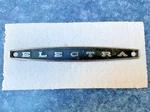 1960 Buick Electra Metal Dash Emblem/nameplate #4790514 Chrome/black 6-1/4 Vg. Fixed Price $21.95.