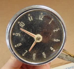 1949 Vintage Nash 600 Ambassador Clock Used Original Volt. Fixed Price $39.00.