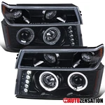 Fit 2004-2012 Colorado Canyon Smoke Led Halo Projector Headlights+corner Lamps. Fixed Price $182.99.