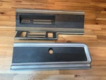 1968 1969 Dodge Dart Dash Radio, Fan, Glovebox Bezel 2864514 & 2889444. Fixed Price $125.00.
