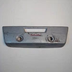 Silvertone Car Radio Bezel Panel Only. Fixed Price $12.99.