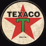 New 3" Round Vintage Texaco '36 Logo Gas Oil Refrigerator Magnet. Fixed Price $8.99.