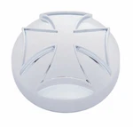 Chrome Iron Cross Air Valve Knob Cover. Fixed Price $8.99.