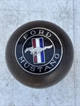 Ford Wooden Gear Shift Knob Handle Accessory Oval Coupe Fomoco Mustang. Fixed Price $75.00.