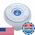 United Pacific 23517 Trailer Deluxe Air Valve Knob - Blue Swarovski Diamond. Fixed Price $50.06.