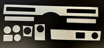 For 1974 Pontiac Gto Vinyl Dash Cover Inserts Trim Engine Turned Aluminum. Fixed Price $35.99.