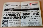 Cuban Missile Crisis Newspaper Cold War United States Of America Russia Jfk. Fixed Price $13.31.