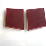 1985 Cadillac Seville Eldorado Dash Front Speaker Solid Covers Red Set R&l Oem. Fixed Price $50.00.