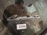 Vintage 1961 Mercury Comet Dash / Glove Box Emblem Oem C1KB-6204460 Fomoco. Fixed Price $22.99.