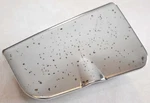 1963-1964 Ford Galaxie Right Rear Armrest Chrome Ashtray, Fairlane Falcon Merc. Fixed Price $38.00.