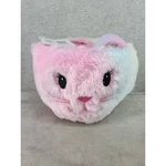 Greenbrier International Plush Cat Easter Basket Pink Blue Rainbow Tie Dye 8IN. Fixed Price $19.98.