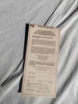 Amc Dealer Nos Warranty Amx Concord Hornet Gremlin Matador Pacer Jeep CJ5 CJ7. Fixed Price $9.99.