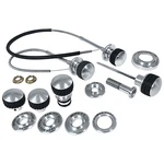 Scott Drake Dash Knob And Bezel Master Kit Billet Aluminum Bronco 1968-1977. Fixed Price $283.95.