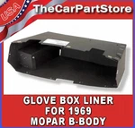 Dash Glove Box Inner Cardboard Insert Liner 1969 Dodge Charger Satellite Gtx. Fixed Price $36.95.