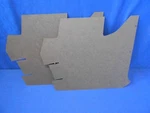 Triumph TR6 TR4A TR5 TR250 Bulkhead Carpet Kick Boards Pair Shop W41TH. Fixed Price $24.14.