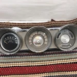 1962 1963 Ford Fairlane 500 Instrument Cluster Factory Metal Bezel Tachometer. Fixed Price $280.00.
