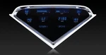 Dakota Digital 55-59 Pickup Gauge Kit With Teal/blue Display VFD3-55C-PU-Z. Fixed Price $688.75.
