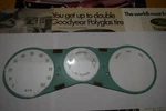 1967-1972 Chevrolet Gmc Jimmy Blazer K 10 20 30 Base Gauge Lens With Generator. Fixed Price $24.95.