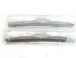 Trico Vintage Silver Windshield Wiper Blades Pair Lot 2X 10" Classic. Fixed Price $39.99.