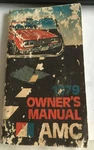 Amc Spirit Owners Manual 1979 Concord Pacer Amx American Motors Rough Cover. Fixed Price $10.88.