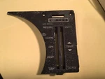 1966 Ford Falcon Control Panel Bezel Factory Air Conditioning Rare. Fixed Price $79.00.