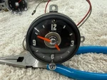 1954 Oldsmobile - Good Working Borg Co Dash Clock Serviced, Tested, And Nice!. Fixed Price $120.00.