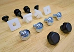 Old School License Plate Kit! For 60-70S Mopar Body Cuda Duster Etc 14PC. Fixed Price $38.00.