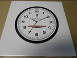 Quartz Pontiac Gto Grand Am Gtp Licensed Gm Black White Wall Clock Warped. Fixed Price $14.95.