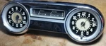 1950 Hudson 230590 Complete Chrome Dash Fuel Temp Rev Clock Oil Amp Gauges. Fixed Price $275.00.