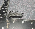 1970'S Oldsmobile "cutlass" Glove Box Emblem Badge Nameplate Oem Part 405433 Gm. Fixed Price $5.00.