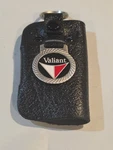 Nos 1970'S Leather Plymouth Valiant Key Chain Fob Ring Holder Mopar Muscle Car. Fixed Price $14.99.
