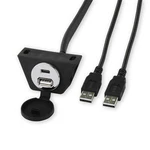 Retrosound Chrome Usb/usb-c Extension Cable With Mount. Fixed Price $39.99.