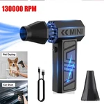 130000RPM Mini Fan Electric Air Duster Adjustable Wind Speed Portable Violen. Fixed Price $46.50.