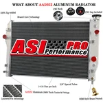 Pro For 1993-2002 Chevy Camaro Z28 Pontiac Firebird V8 Row Aluminum Radiator. Fixed Price $159.00.