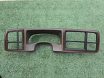 2002 Cadillac Escalade Woodgrain Speedometer Radio Climate Dash Trim Bezel Oem. Fixed Price $249.00.
